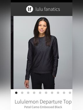 Lululemon Pull Over Sweat Sweater .